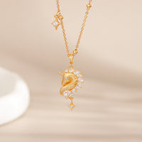 Moissanite Unicorn Pendant Necklace | S999 Pure Silver | Women Light Luxury Collarbone Chain | Birthday Gift — image 5